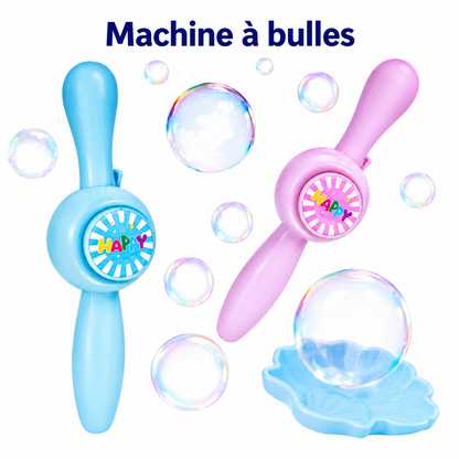 Machine à Bulles Electrique avec Effet Fumée pour Enfants