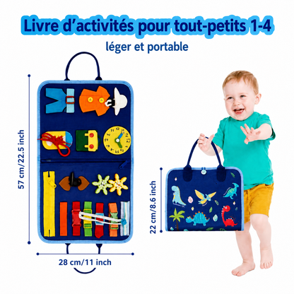 Livre Educatif Montessori - Jeux d’Apprentissage et Motricité