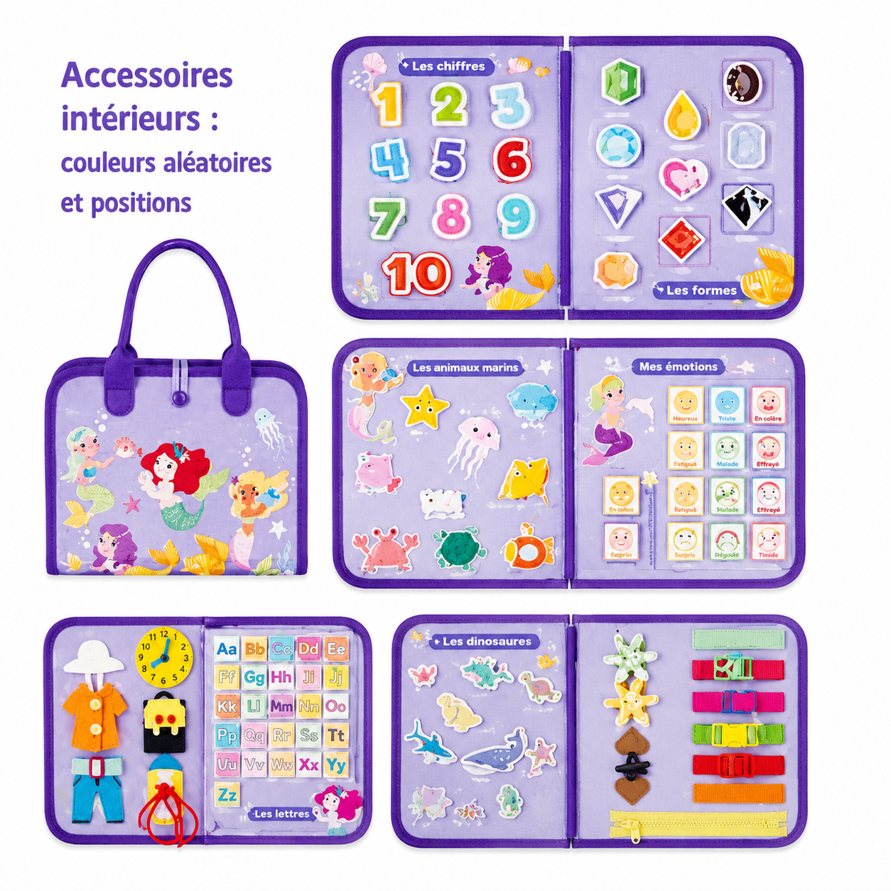 Livre Educatif Montessori - Jeux d’Apprentissage et Motricité