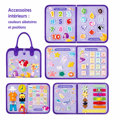 Livre Educatif Montessori - Jeux d’Apprentissage et Motricité