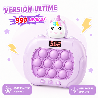 Console Pop It Electronique avec Ecran LED - 999 Niveaux