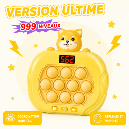 Console Pop It Electronique avec Ecran LED - 999 Niveaux